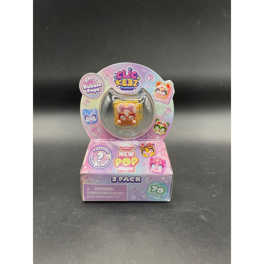 Clic Ke3z Series 3 Bubble Pops 2-Pack Mystery Collectible Goliath Toy Set